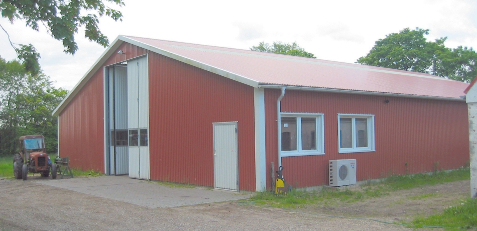 Højgård, maskinhus og lade, 2005