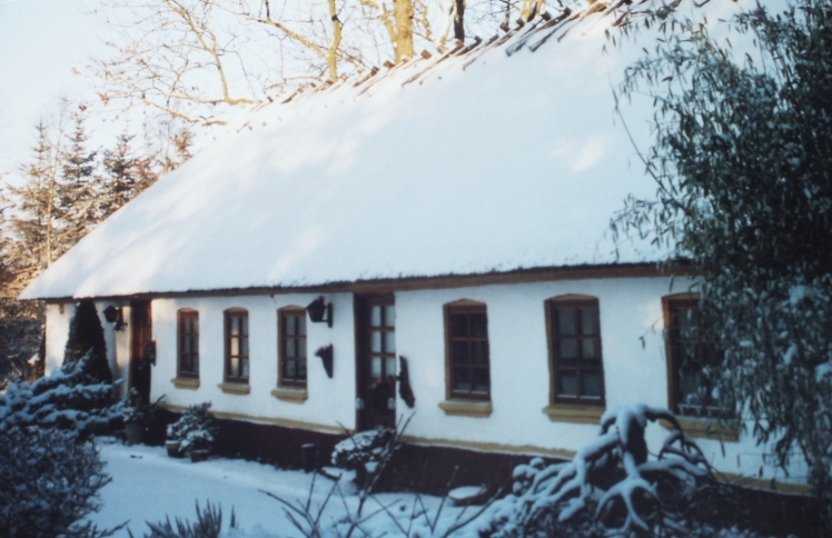 Skovlund Stuehus, Thyregod, 2004 i sne