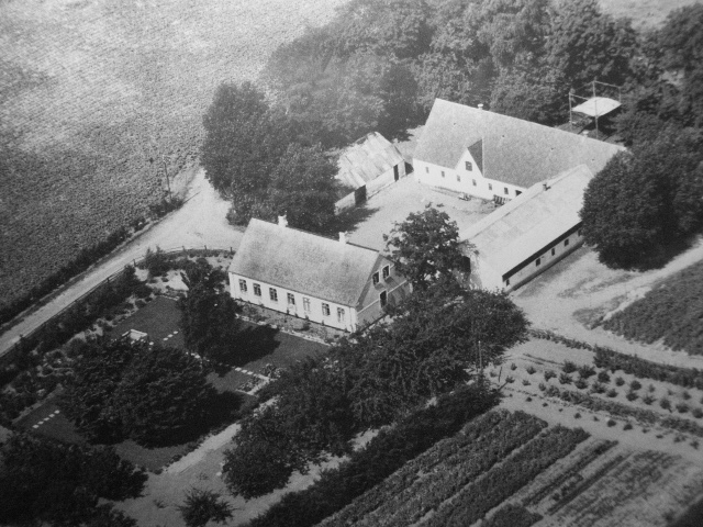 Højgård c1946, lige efter havearkitektens virke