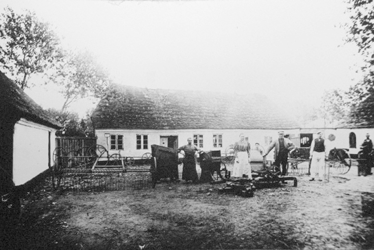 Højgård, Thyregod c1900